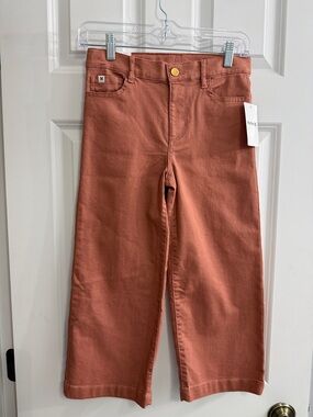 Hurley Rust-Orange Wide-Leg Kids Jeans NWT